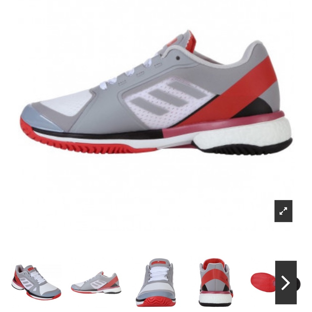 Stella McCartney x Adidas Barricade Boost court shoes